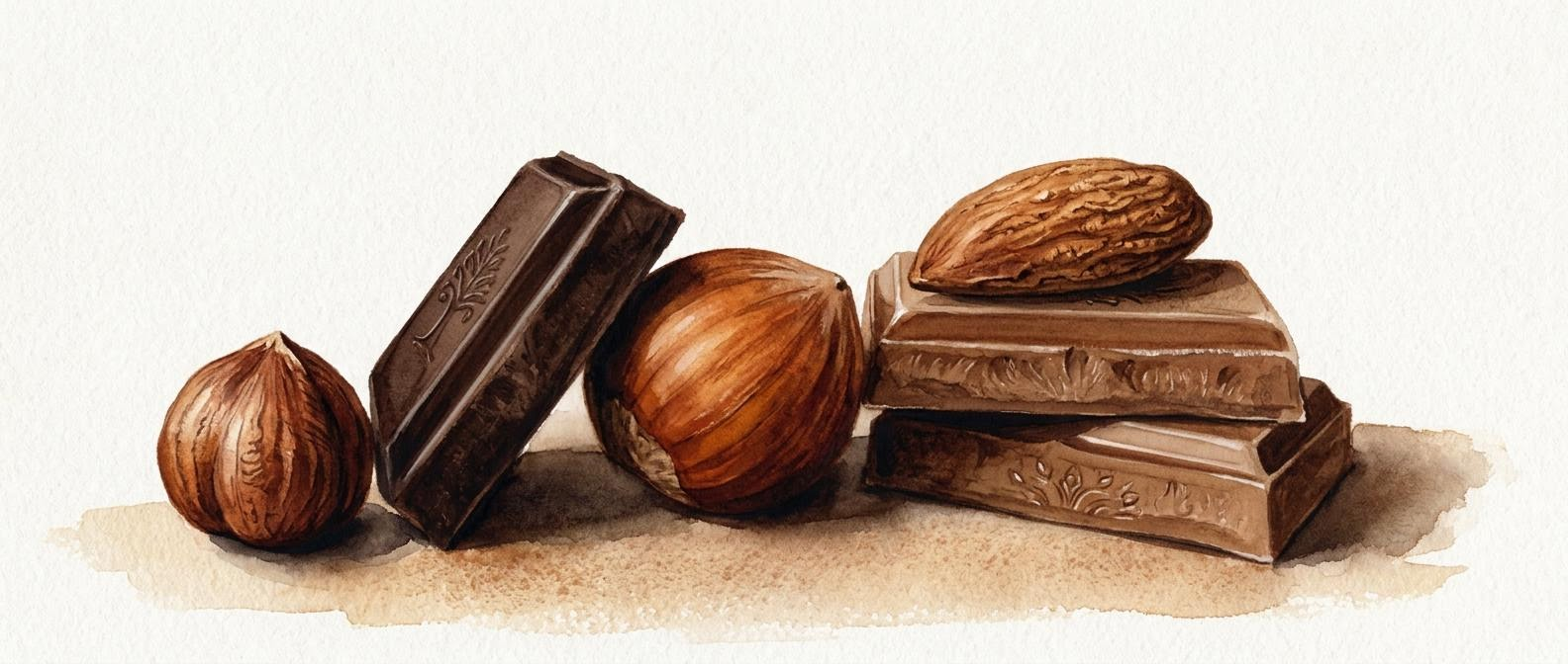 Hand-painted watercolour feel